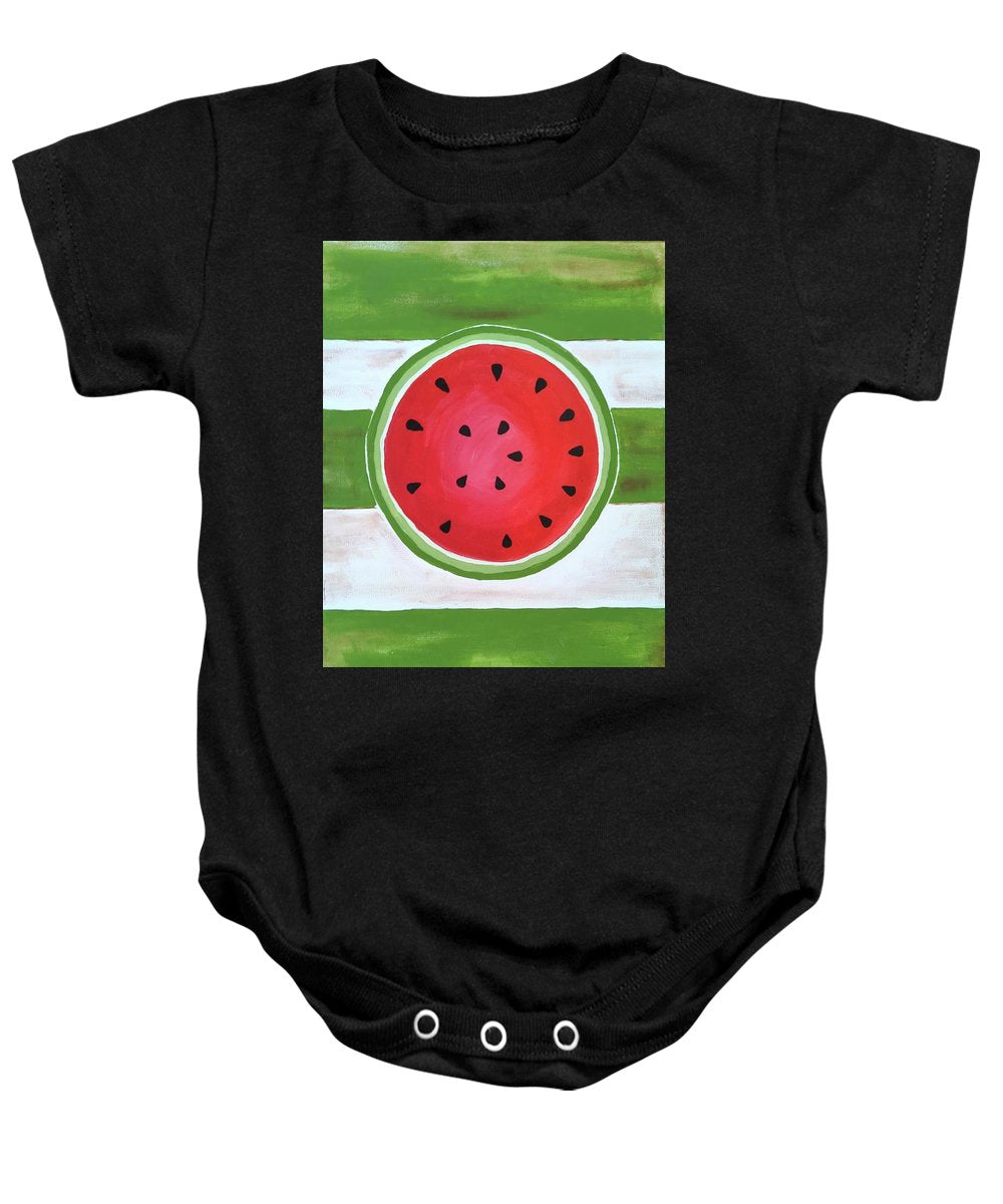 Watermelon Slice - Baby Onesie