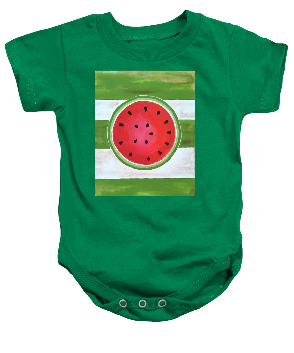 Watermelon Slice - Baby Onesie