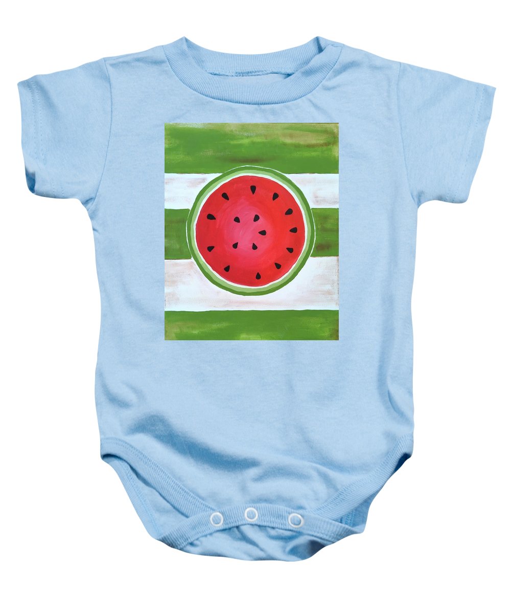 Watermelon Slice - Baby Onesie