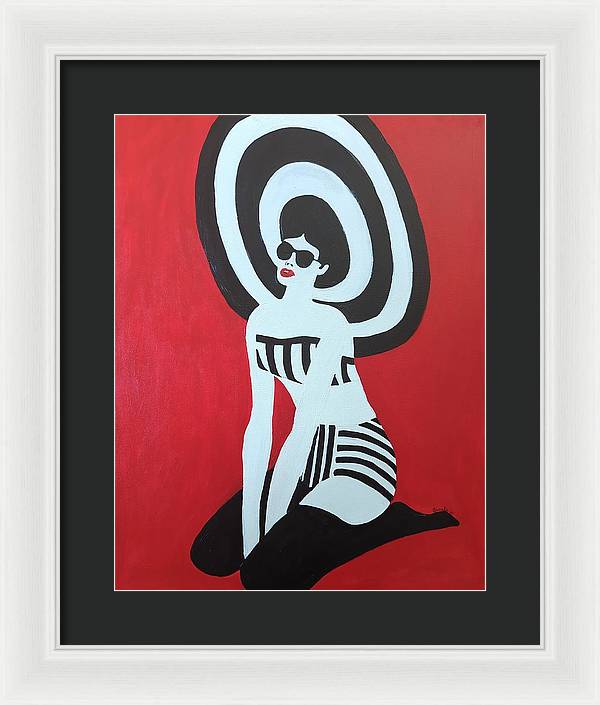 Zara - Framed Print