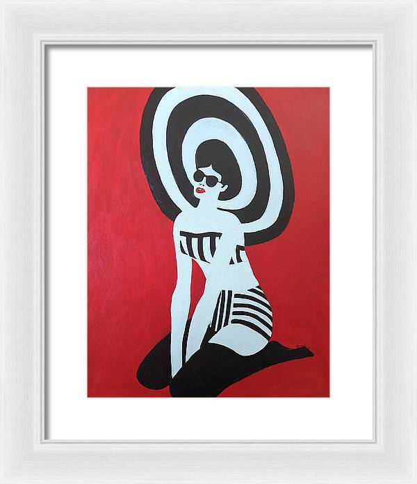 Zara - Framed Print