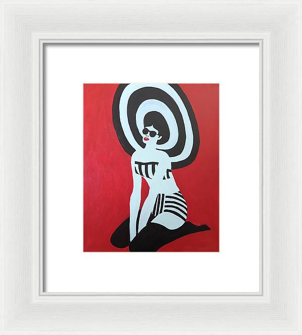 Zara - Framed Print