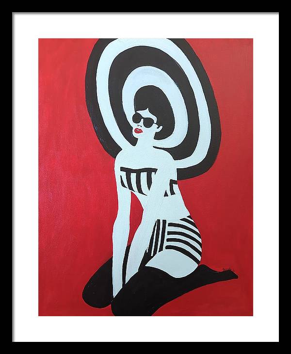 Zara - Framed Print