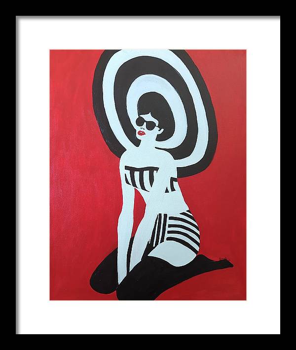 Zara - Framed Print