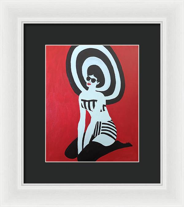 Zara - Framed Print