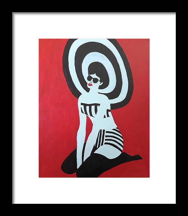 Zara - Framed Print