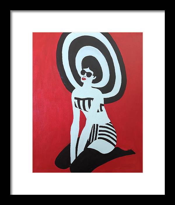 Zara - Framed Print