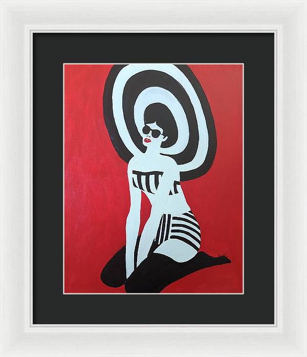 Zara - Framed Print