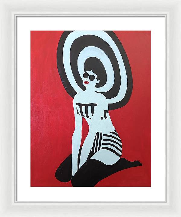 Zara - Framed Print