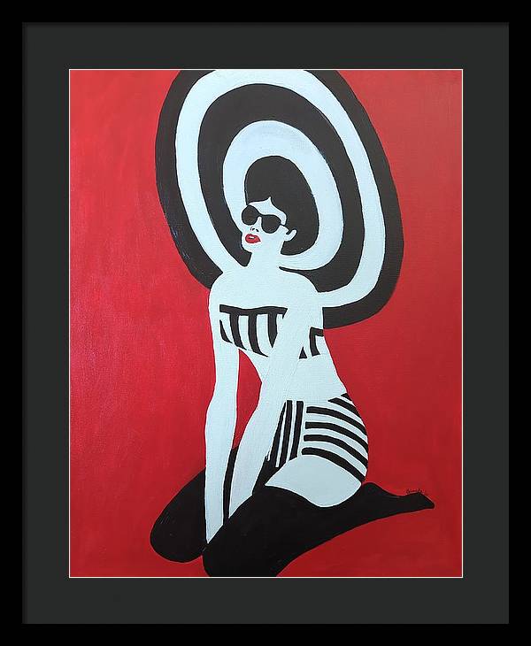 Zara - Framed Print
