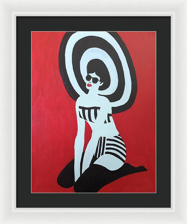 Zara - Framed Print