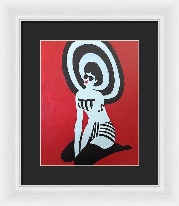 Zara - Framed Print