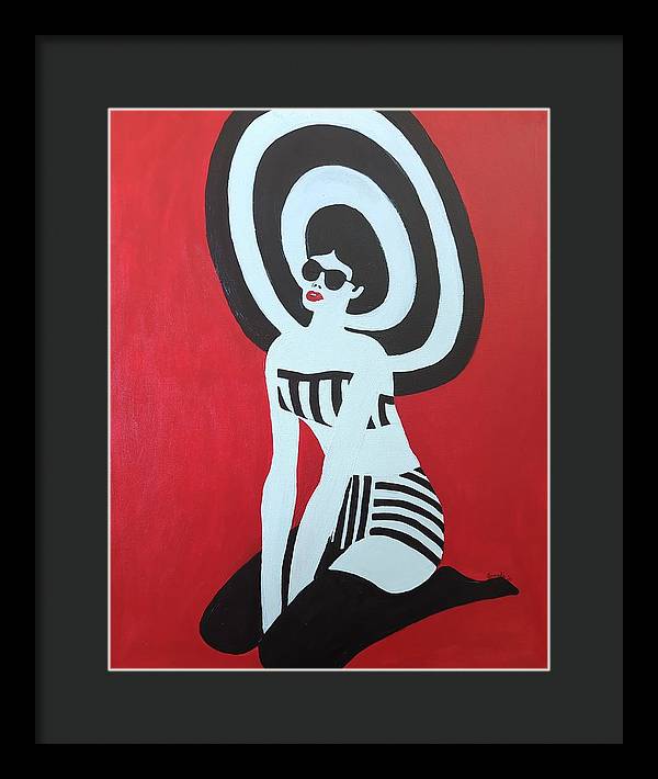 Zara - Framed Print
