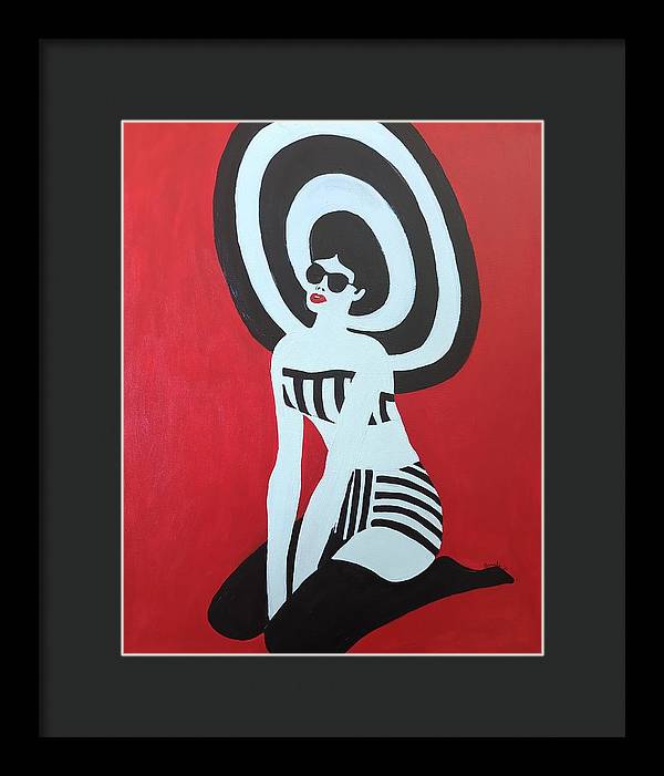 Zara - Framed Print