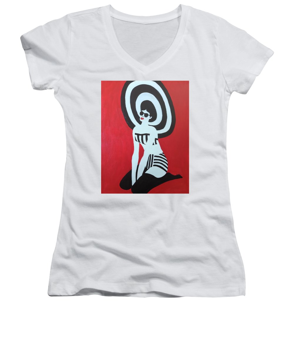 Zara - Women's V-Neck