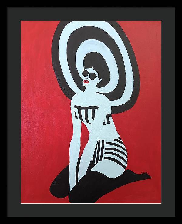 Zara - Framed Print