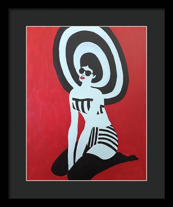 Zara - Framed Print