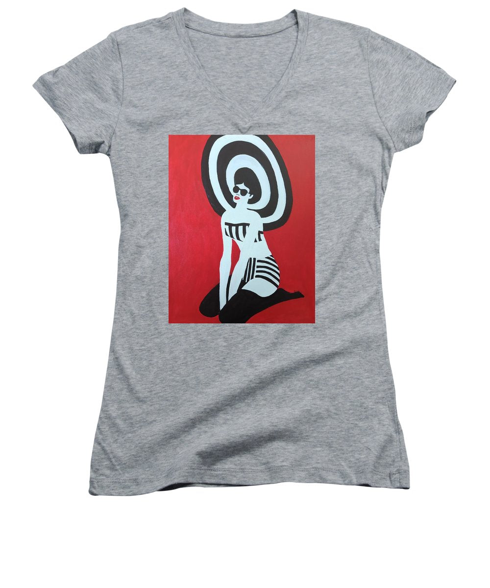 Zara - Women's V-Neck