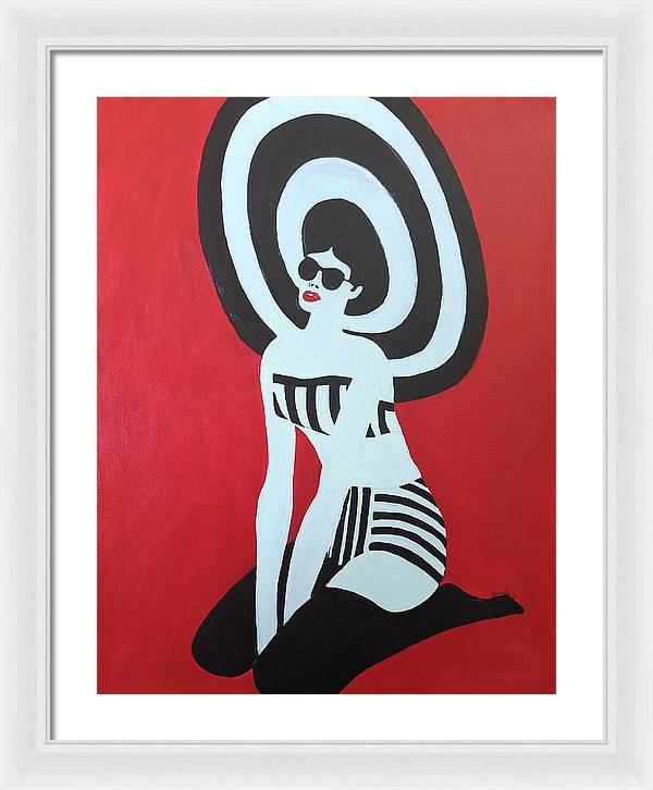 Zara - Framed Print