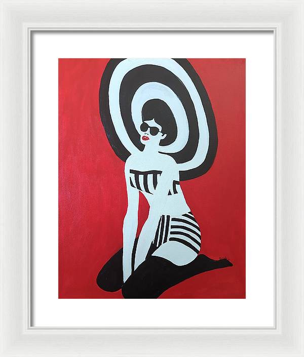 Zara - Framed Print
