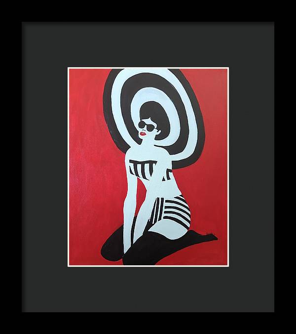 Zara - Framed Print