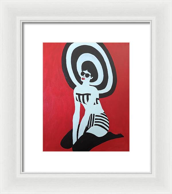 Zara - Framed Print