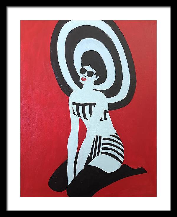 Zara - Framed Print