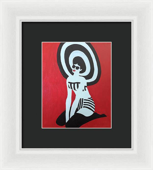 Zara - Framed Print