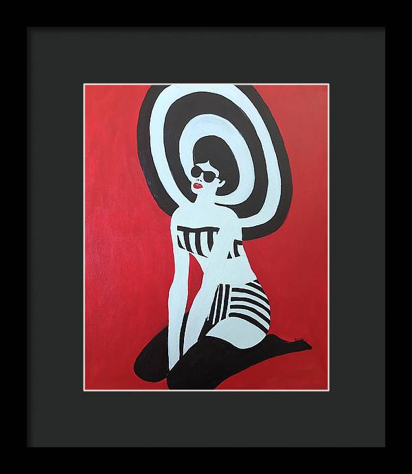 Zara - Framed Print