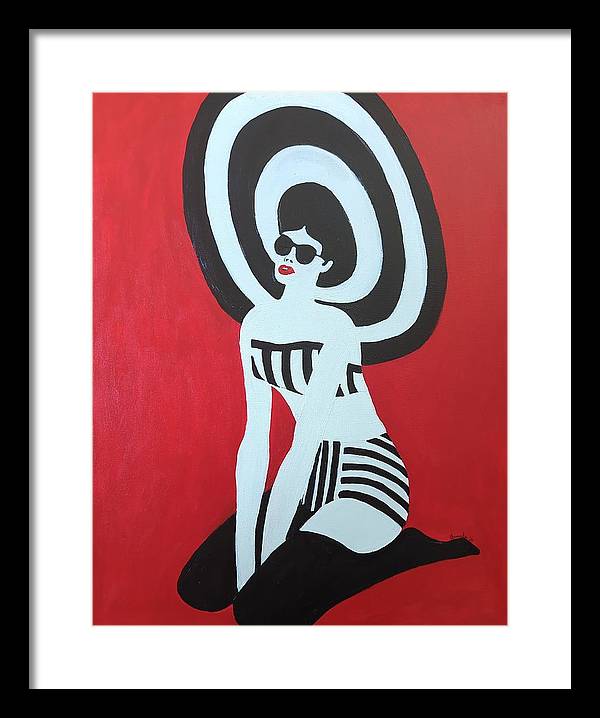 Zara - Framed Print