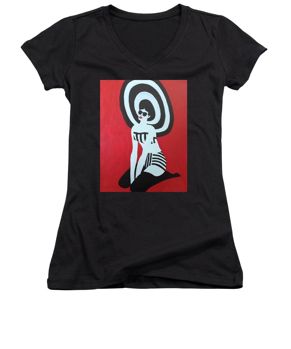 Zara - Women's V-Neck