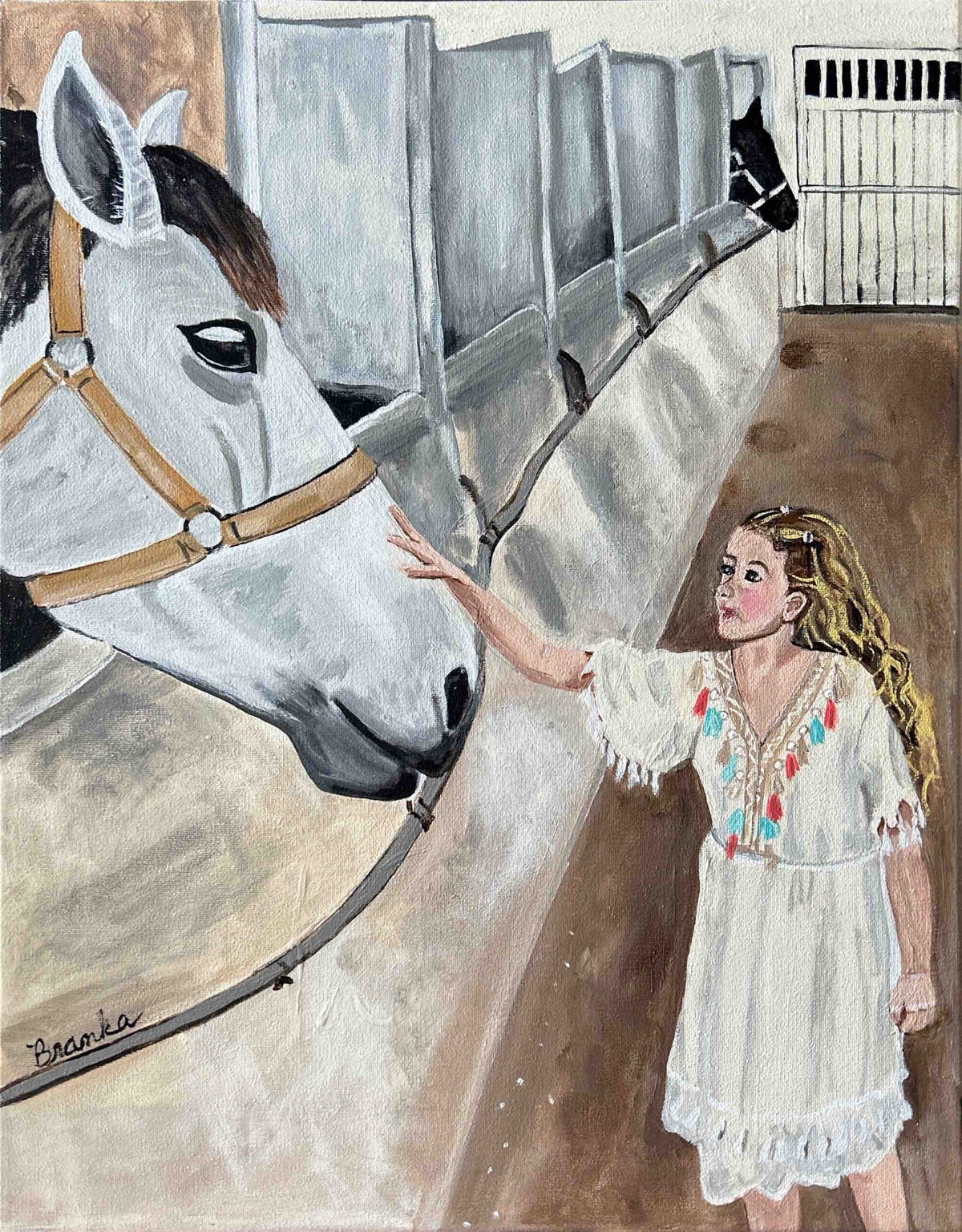 Isla and her Horse