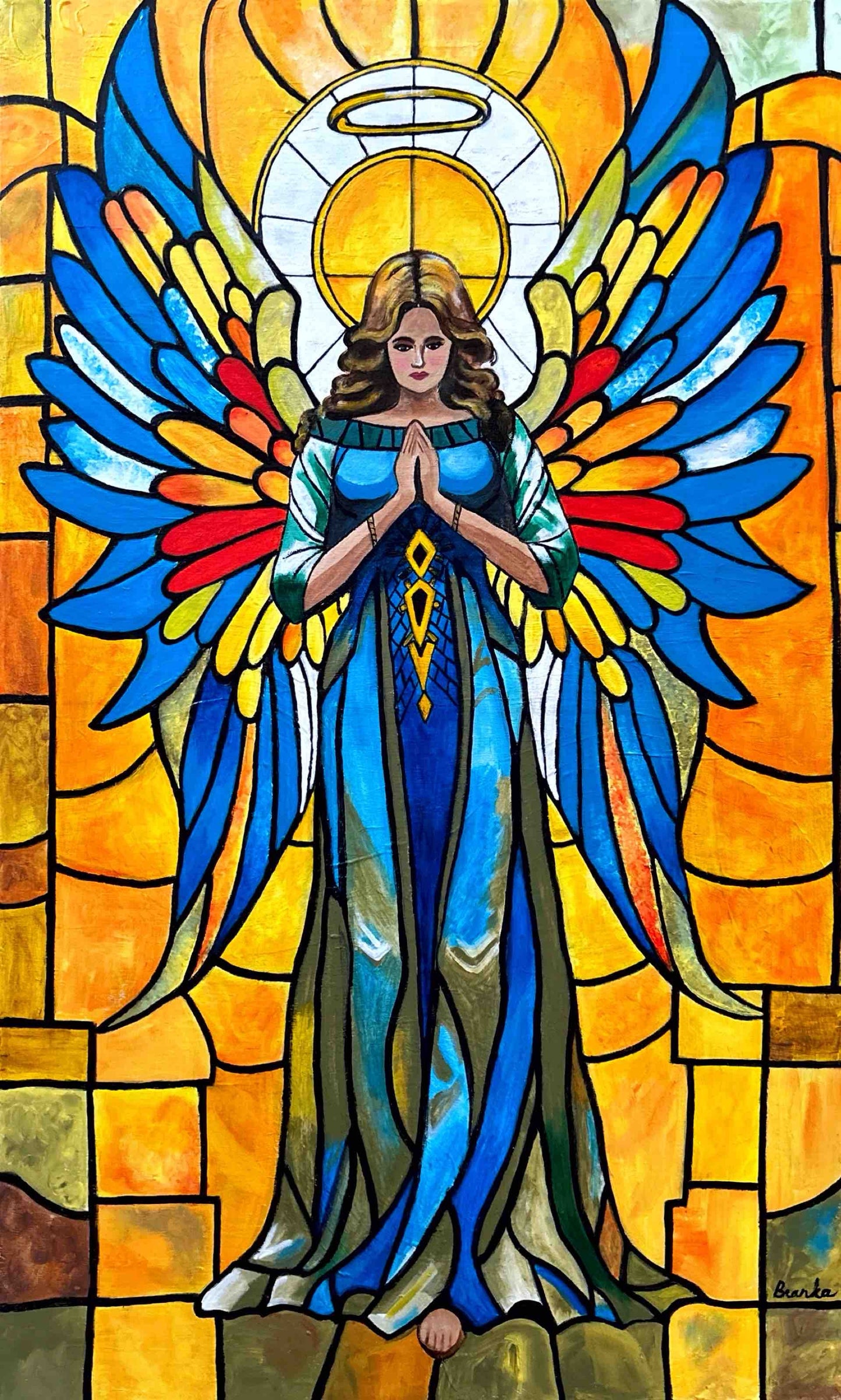 Stainglass Angelique