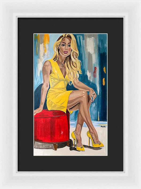 Alyssa - Framed Print