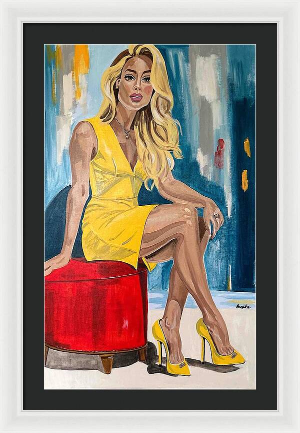 Alyssa - Framed Print