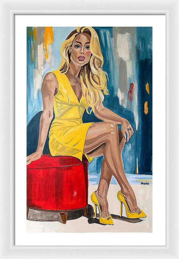 Alyssa - Framed Print