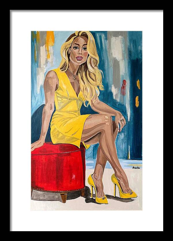 Alyssa - Framed Print