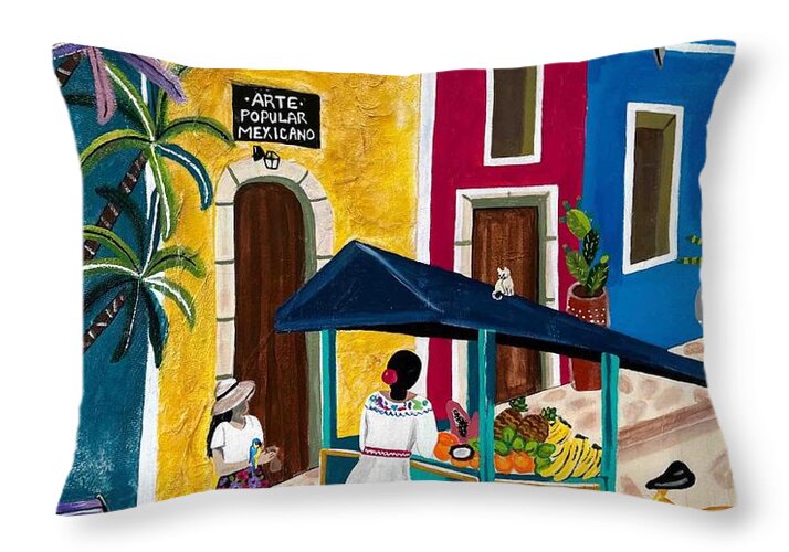 Arte Mexicano - Throw Pillow