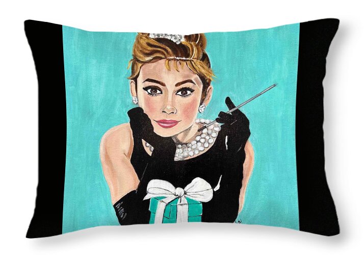 Audrey Hepburn - Throw Pillow