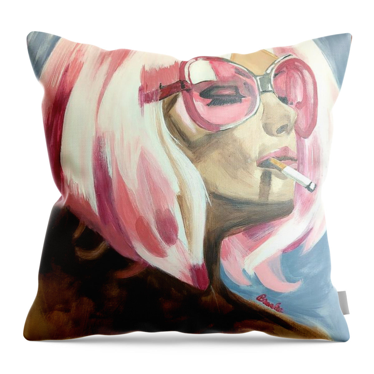 Baeya - Throw Pillow