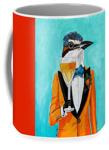 Bar Art Woodpecker - Mug