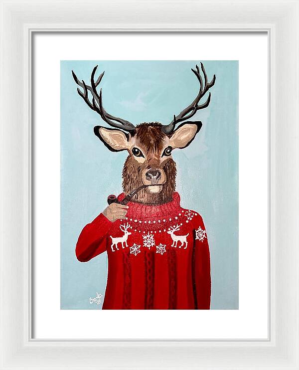 Danny Deer - Framed Print