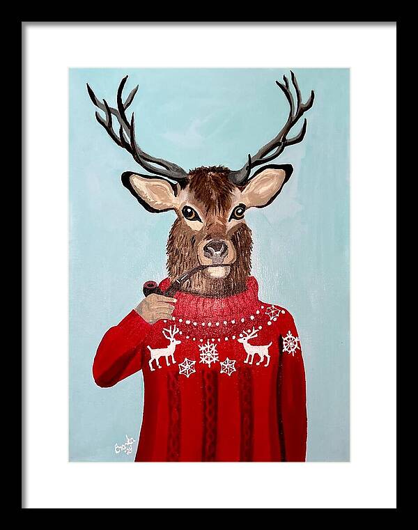 Danny Deer - Framed Print