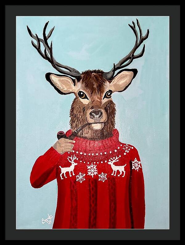 Danny Deer - Framed Print