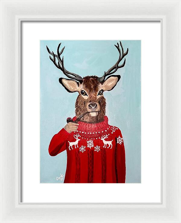 Danny Deer - Framed Print