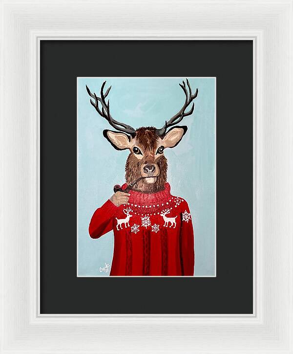 Danny Deer - Framed Print