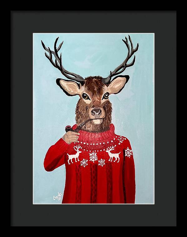 Danny Deer - Framed Print