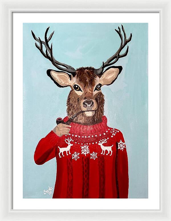 Danny Deer - Framed Print