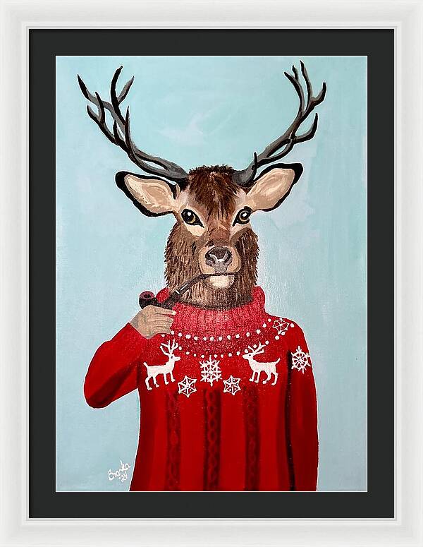 Danny Deer - Framed Print