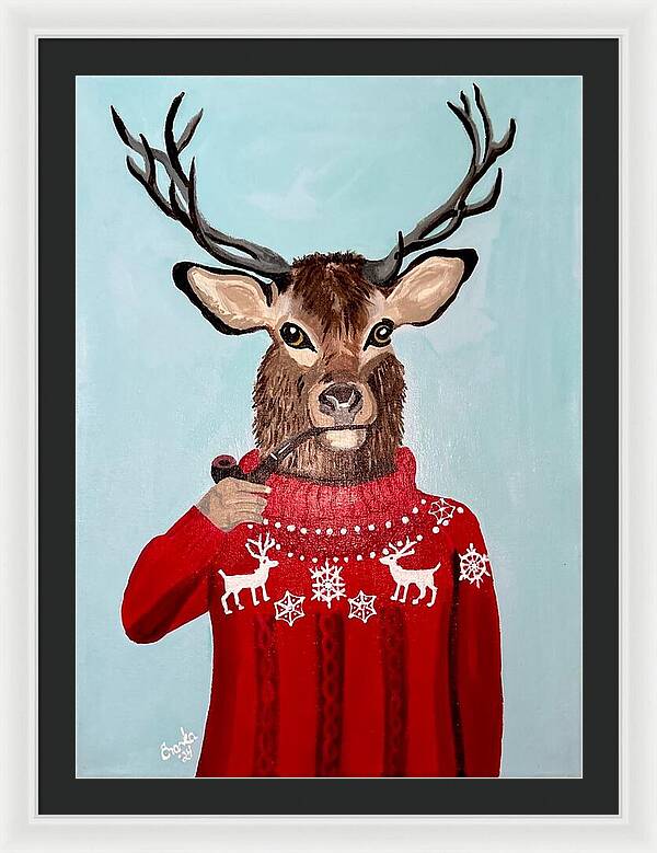 Danny Deer - Framed Print